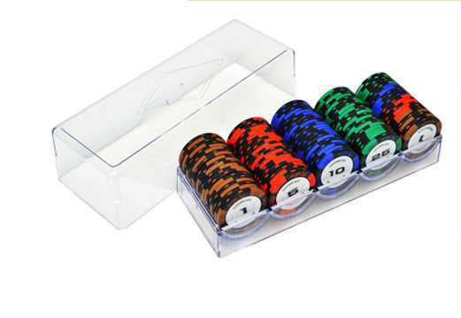 Texas Holdem Poker Chips Coin Set Baccarat Las Vegas Mahjong Hall Token Wheat Ears 14g