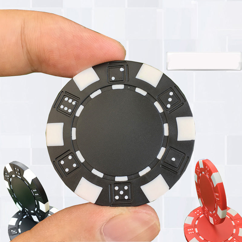 Chip Coin Las Vegas No Face Value Metal Iron Chip Chip Thickened Mahjong Baccarat Blackjack