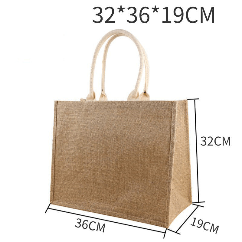 Jute Bag Diy Creative Linen Bag Jute Bag Transformation