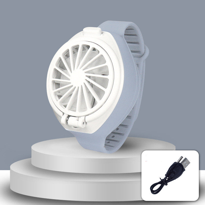 Handheld Creative Air Conditioning Fan Mini Fan Watch