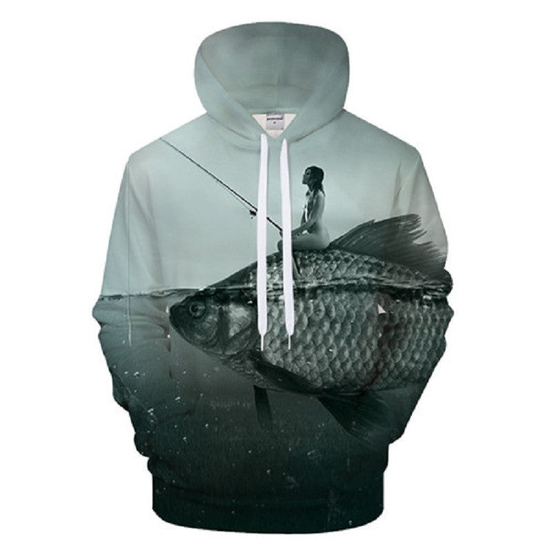Fish Sweatshirt 3D Print Hoodie