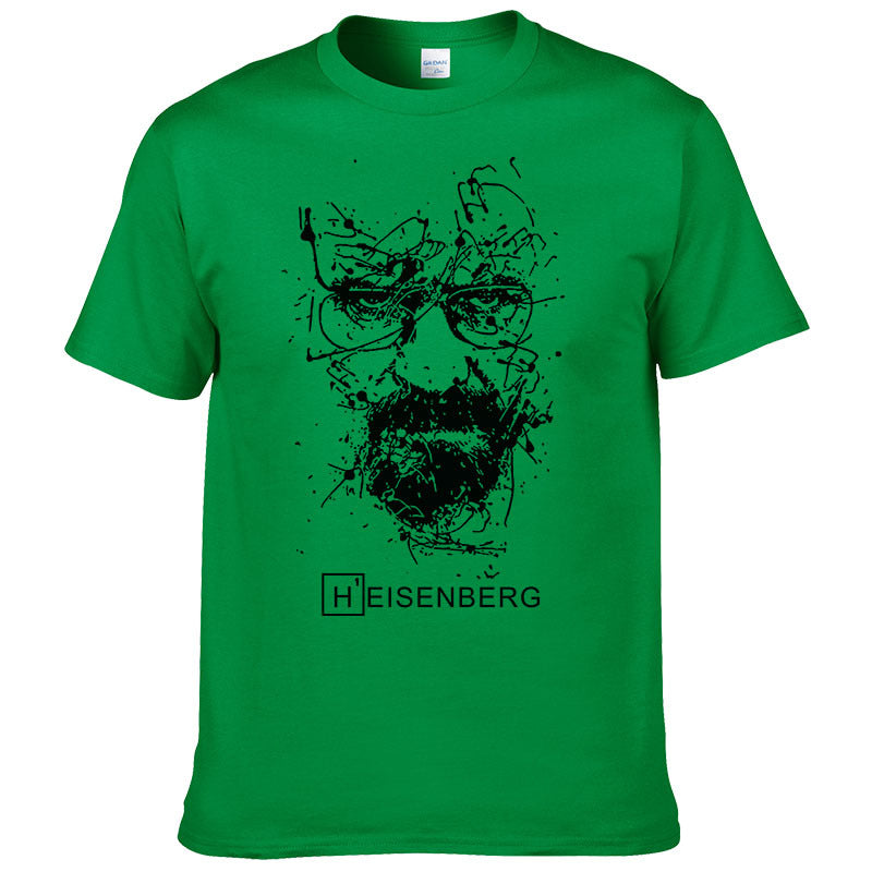 European And American Heisenberg T-shirt Men