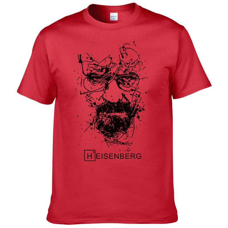 European And American Heisenberg T-shirt Men