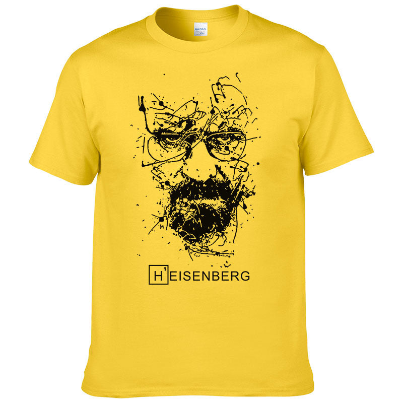 European And American Heisenberg T-shirt Men