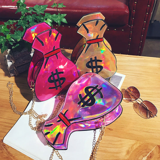 2021 Laser Personalized Embroidery Ladies Shoulder Bag New Fashion Embroidery Messenger Bag