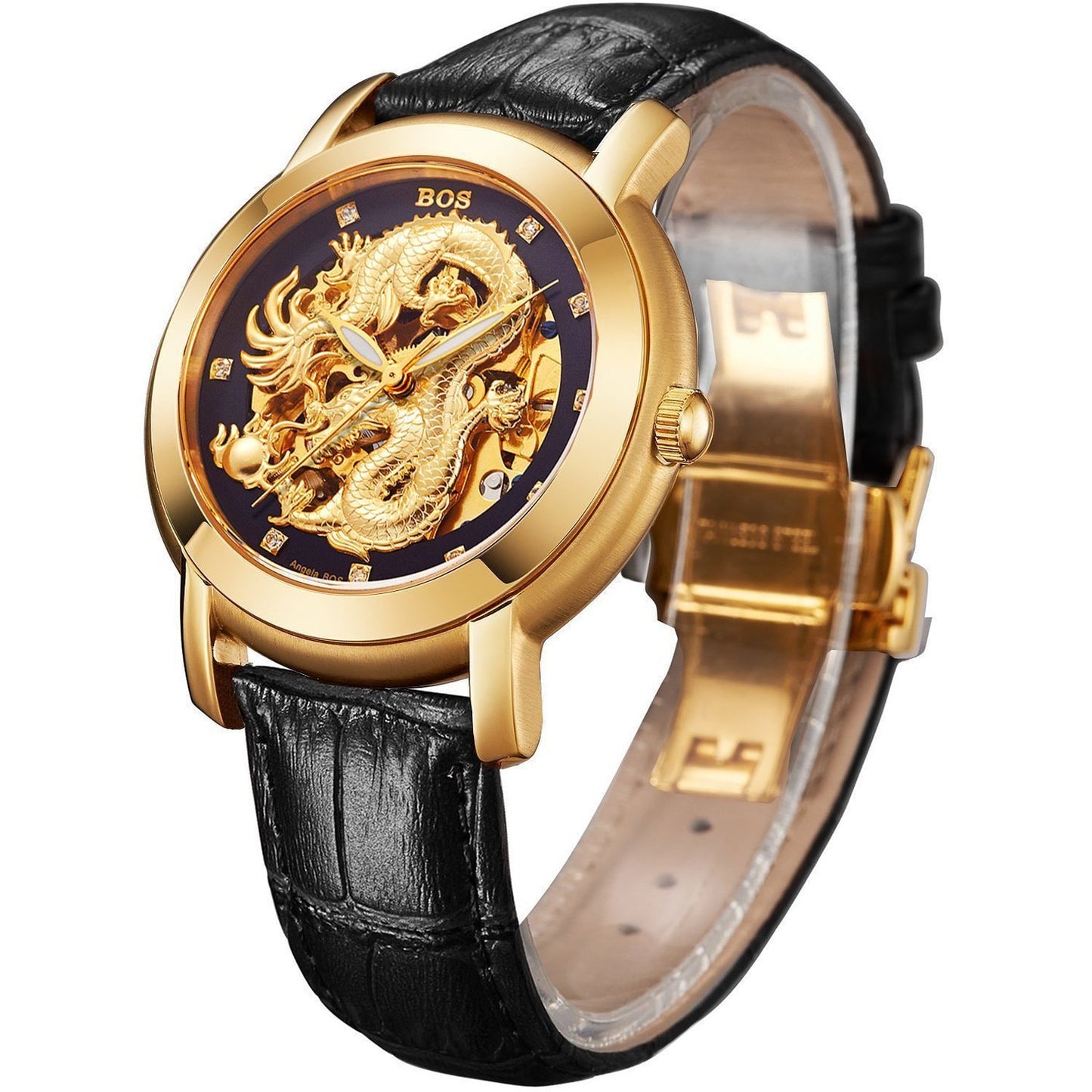 Men's mechanical watch steel belt imported watches