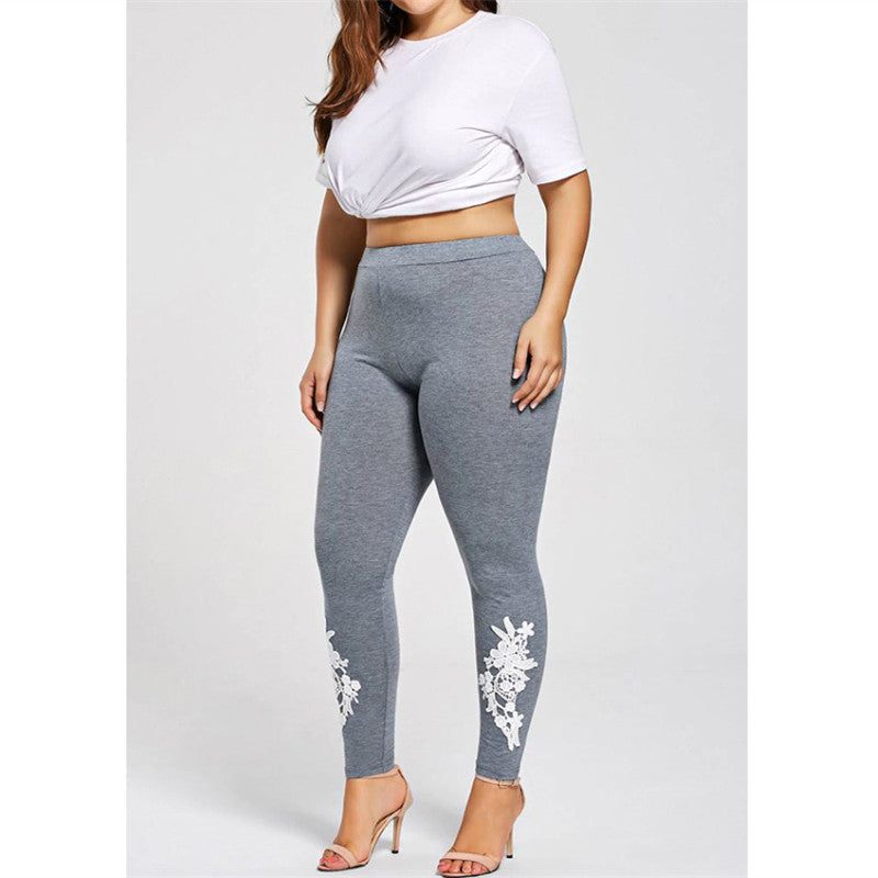 Underpants lace plus size bottoming pants