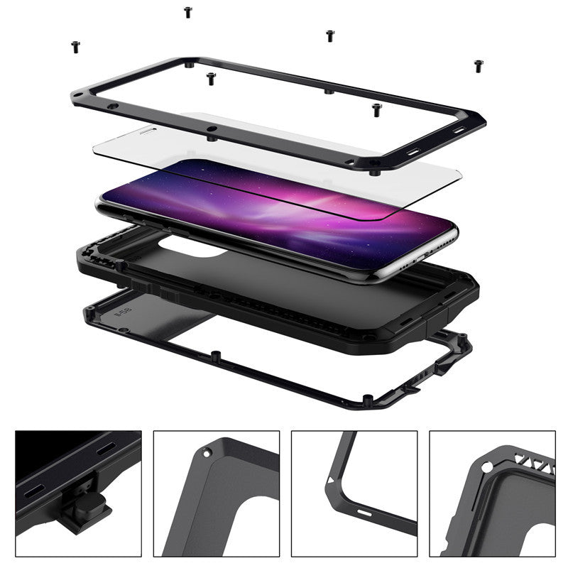 Tank aluminum phone case