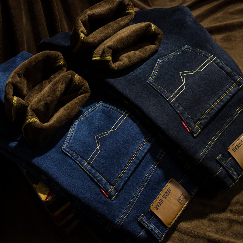 Autumn Winter Jeans For Men