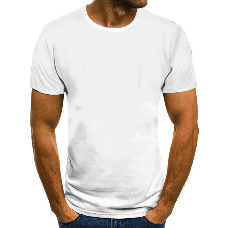 Men's Dinosaur Printed Short-sleeved T-shirt