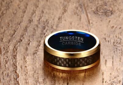 Tungsten steel ring For Women & Men