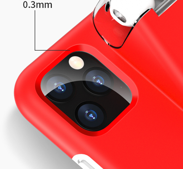 Compatible with Apple, AirPods Charging Case Black Edge Cover For iPhone