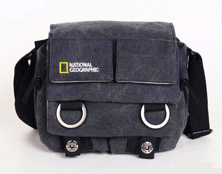 Men's and women's one-shoulder diagonal digital camera bag