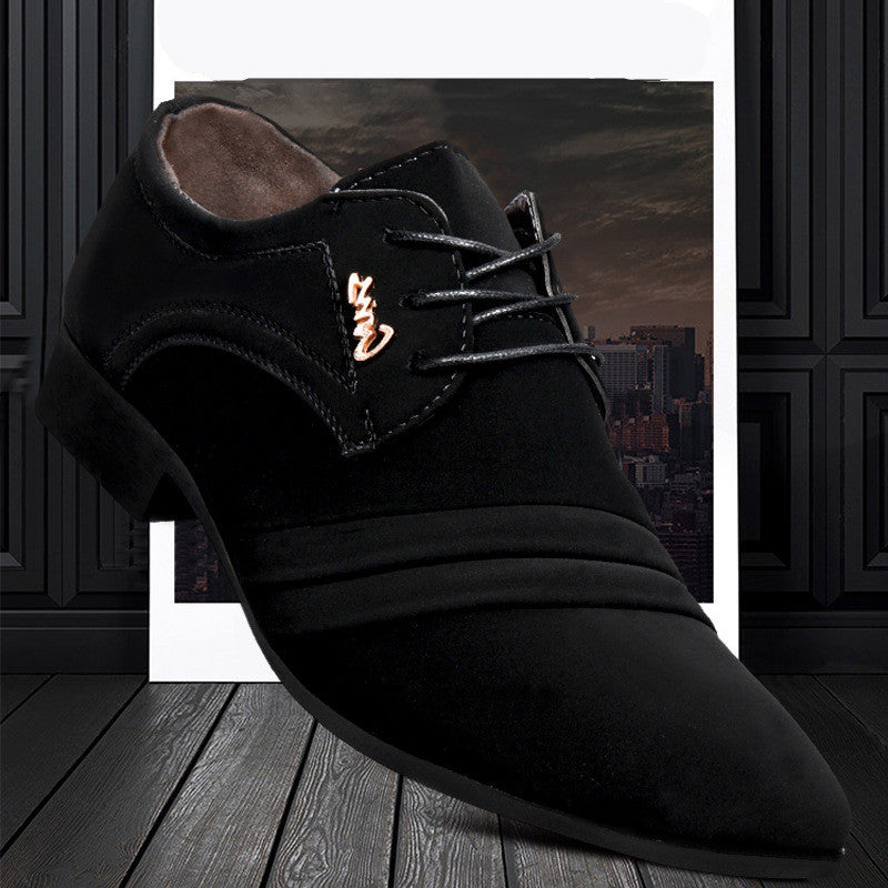 Men's casual business formal leather shoes