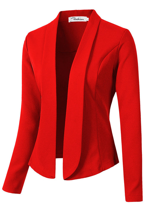 Women's Casual Long Sleeve Small Blazer