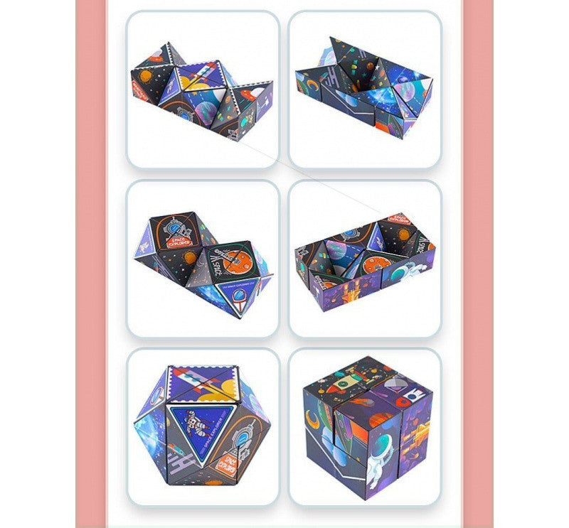 Three Dimensional Infinite Magic Cube Geometry