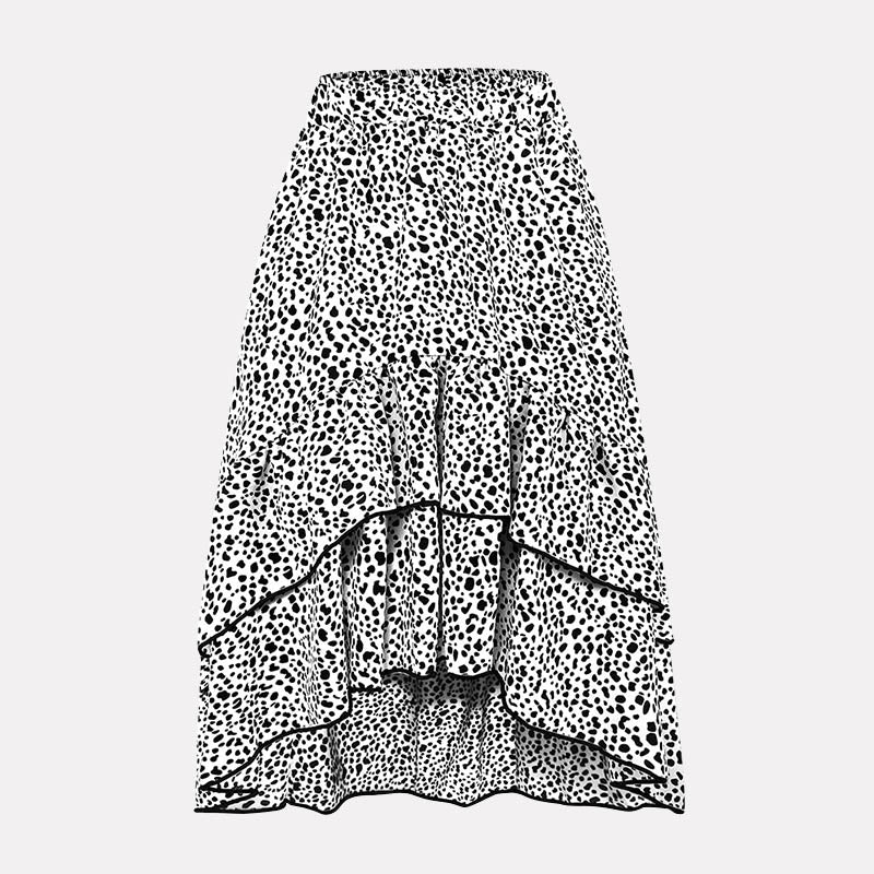 Women's new winter floral skirt