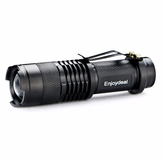 5 Colors Mini LED Flashlight CREE Q5 2000lm Waterproof LED Laterna 1 Modes Zoomable PortableTorch penlight AA 14500