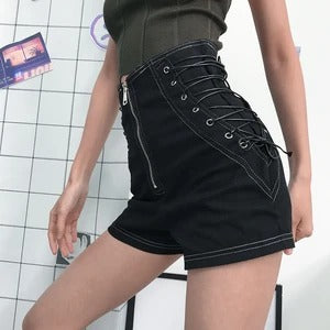 Ladies sexy stitching shorts for women
