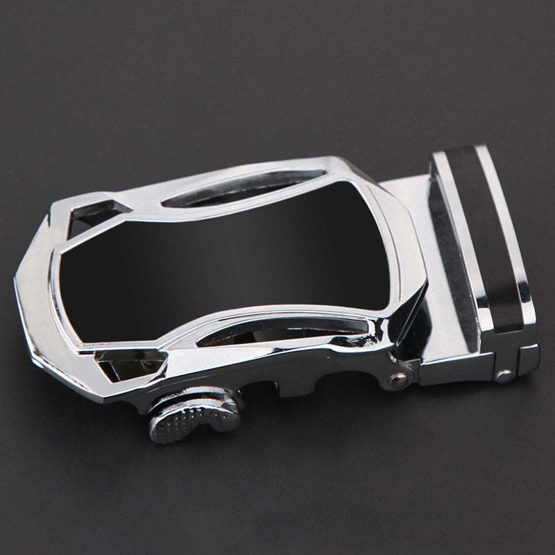 Men's automatic buckle alloy metal buckle