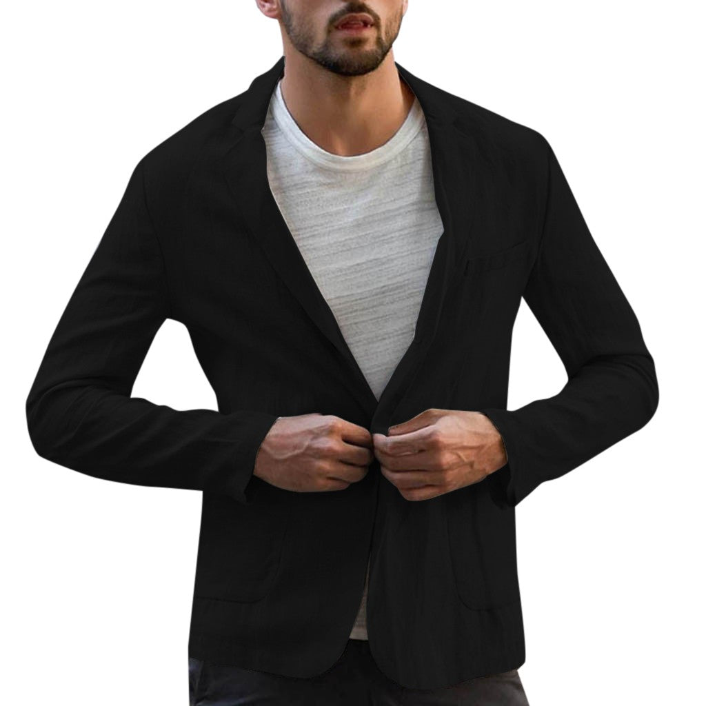 Men Long sleeve blazer