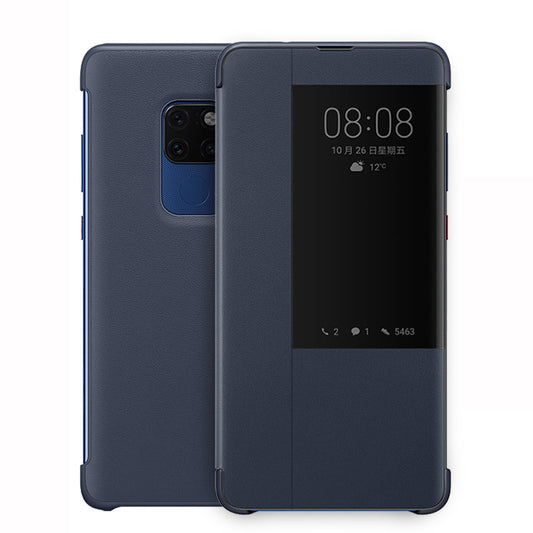 Luxury Window View Smart Flip Case For  Mate 9 10 20 Pro