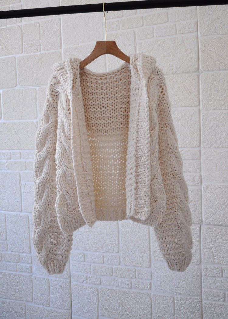 Women's Twist Knit Cardigan Jacket