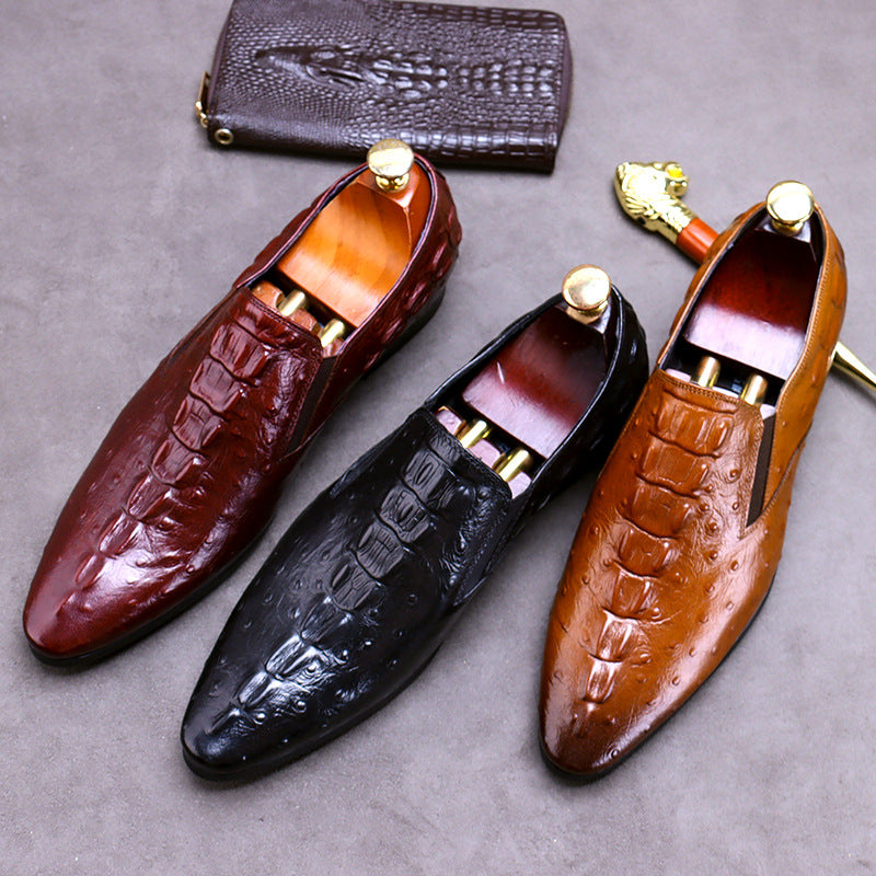 British business dress shoes for men