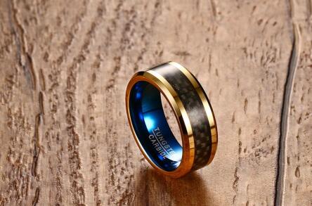 Tungsten steel ring For Women & Men