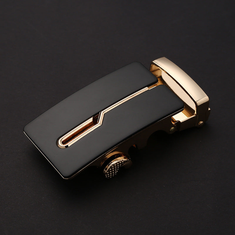 Men's automatic buckle alloy metal buckle