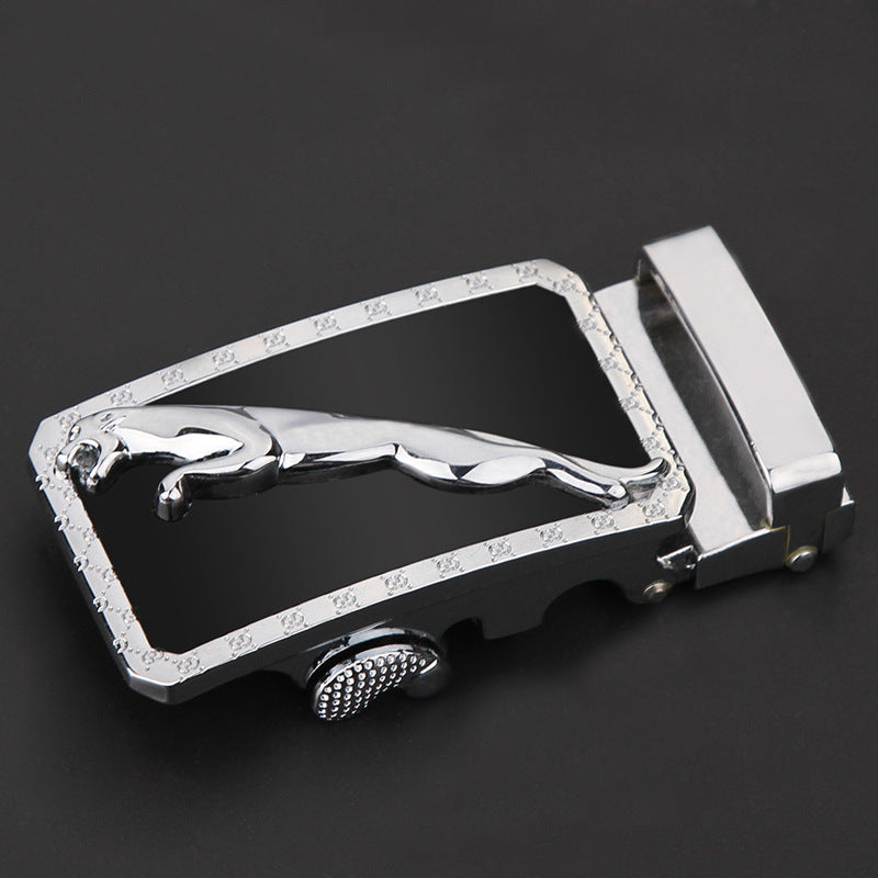Men's automatic buckle alloy metal buckle