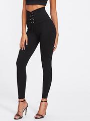 Lace Up Leggings for women