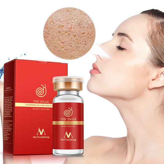 Beauty Qiong Snail Nourishing and Repairing Liquid 12ml Skin Care Serum( 2 Pcs)