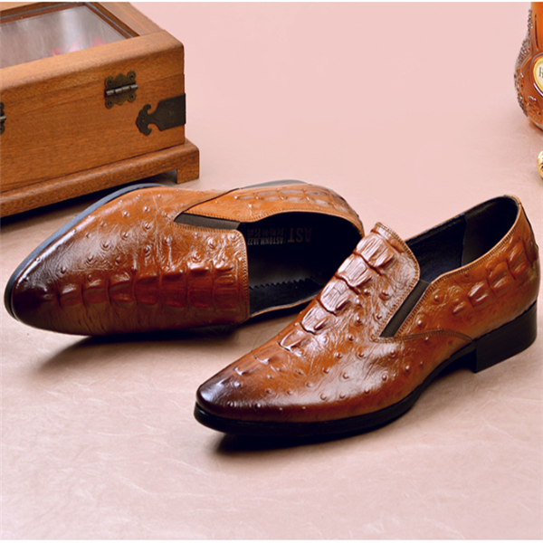 British business dress shoes for men
