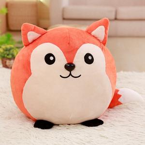 Round Animal Soft Stuffed Plush Pillow Cushion Toy