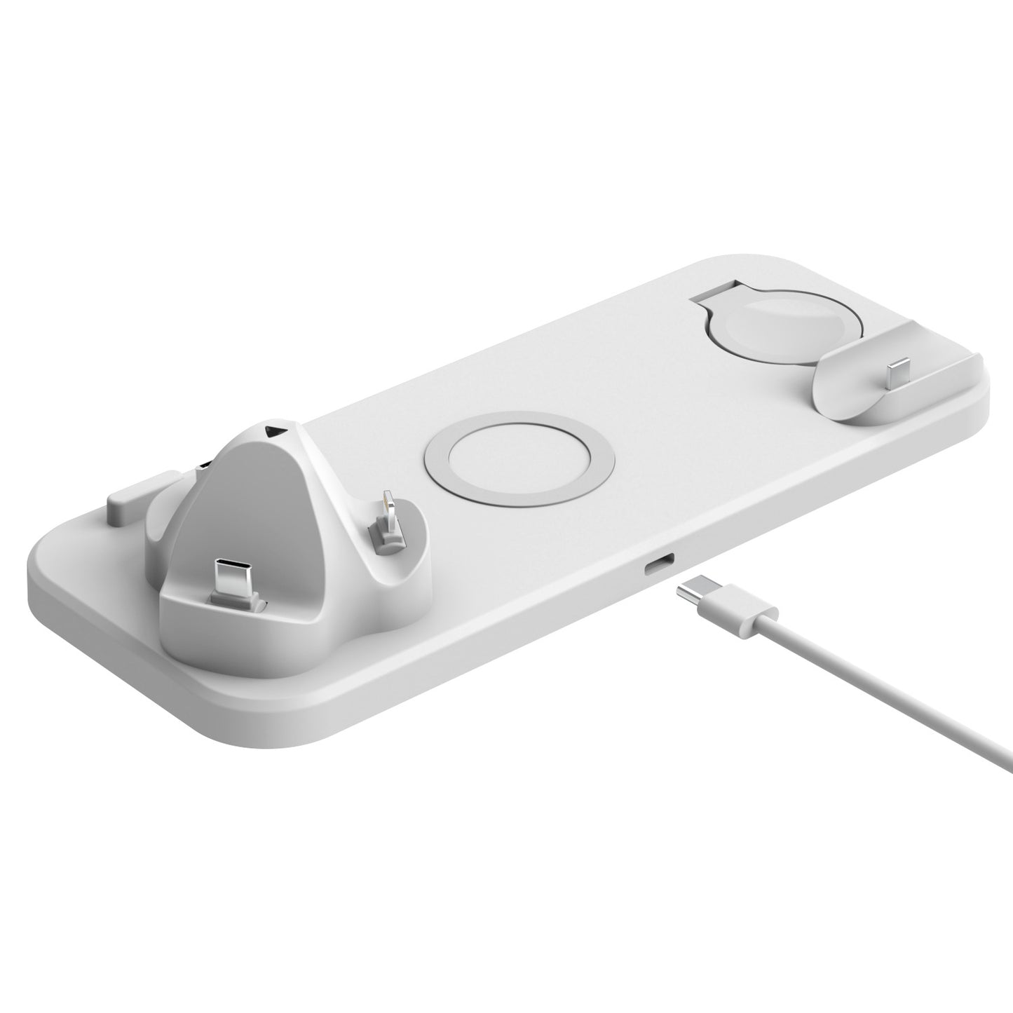 Multi functional Wireless Charger Doc for smart watch and mobile phones