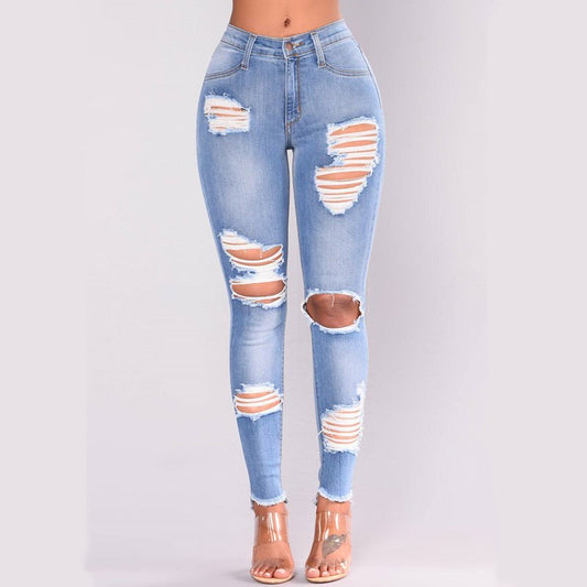 New ripped jeans for women