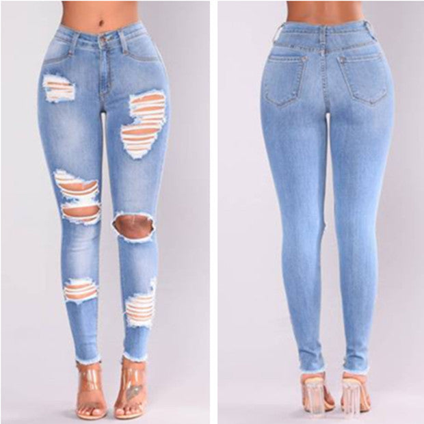 New ripped jeans for women
