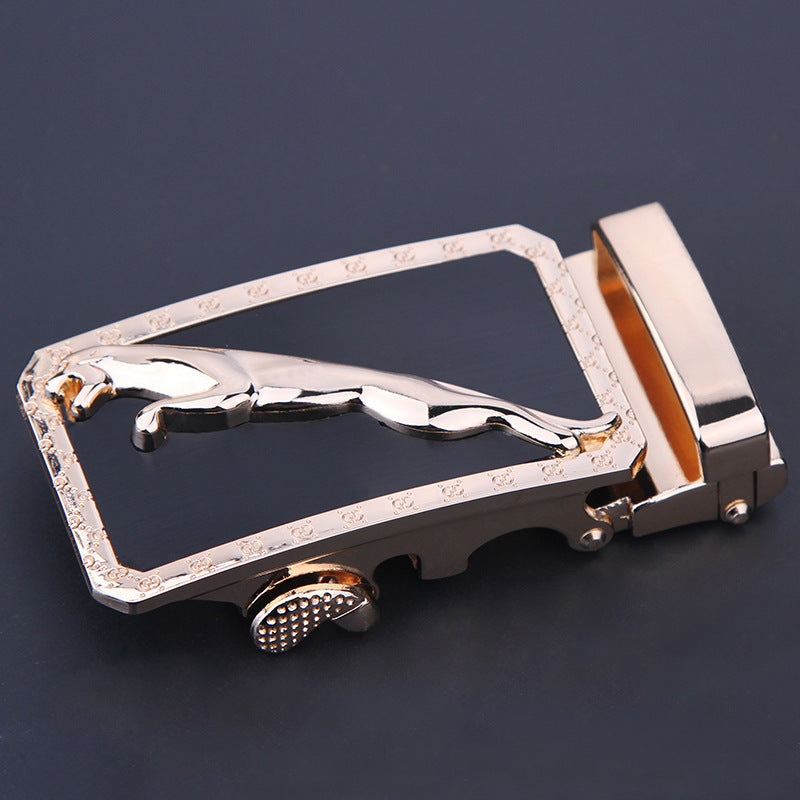 Men's automatic buckle alloy metal buckle
