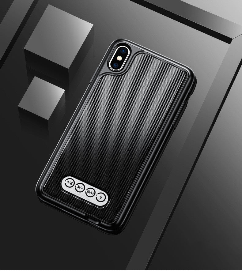 Compatible with Apple , 3 in 1 Bluetooth Speaker Phone Case for Phone