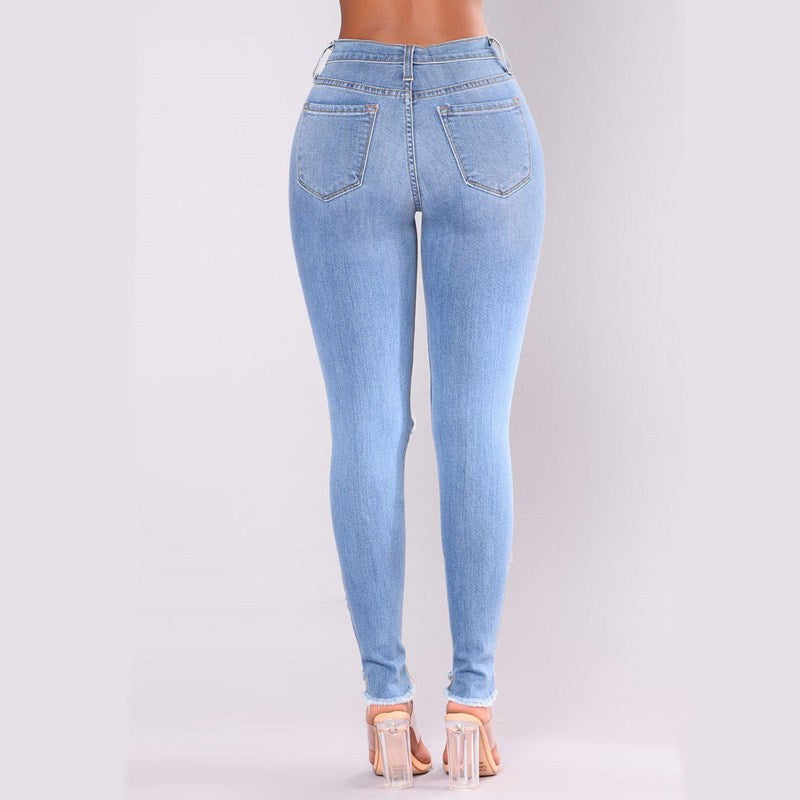 New ripped jeans for women