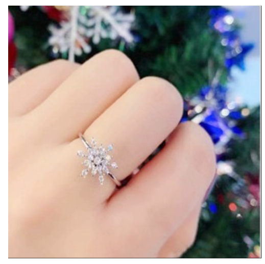 Fashion The Same Sweet Butterfly Revolving Ring For Women