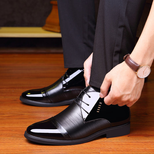 Winter Outdoor Men's Leather Shoes Business