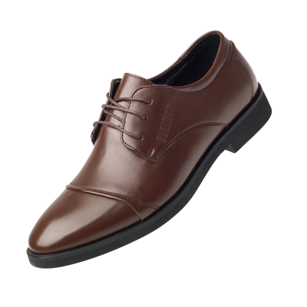 Luxury Business Oxford Leather Shoes Men Breathable Rubber Formal Dress Shoes Male Office Wedding Flats Footwear Mocassin Homme