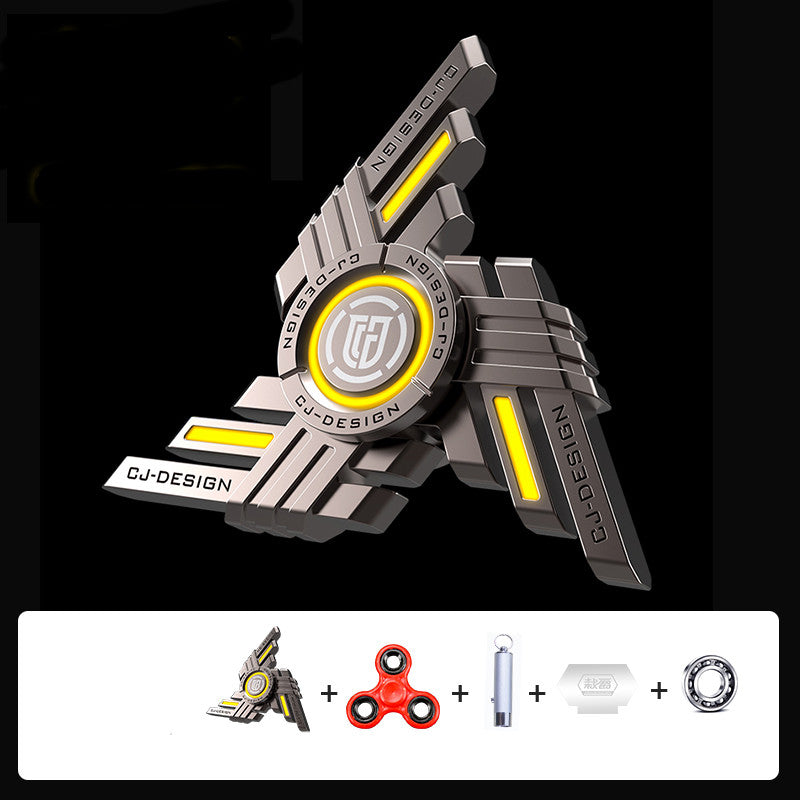 Trendy  Spinner Metal Finger Decompression Between The Fingers