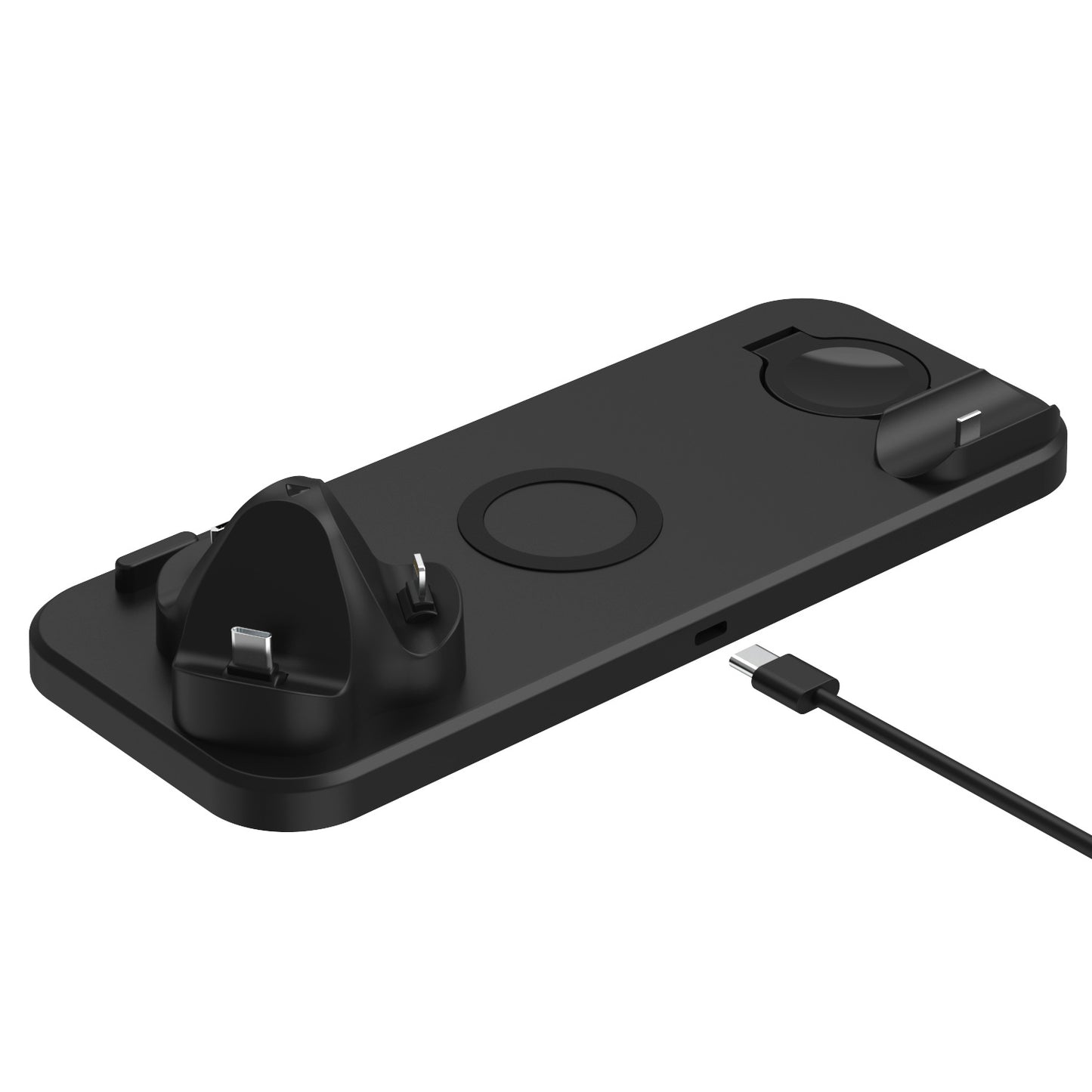 Multi functional Wireless Charger Doc for smart watch and mobile phones
