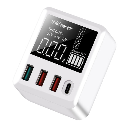 30W multi usb four port charger
