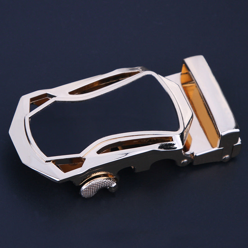 Men's automatic buckle alloy metal buckle