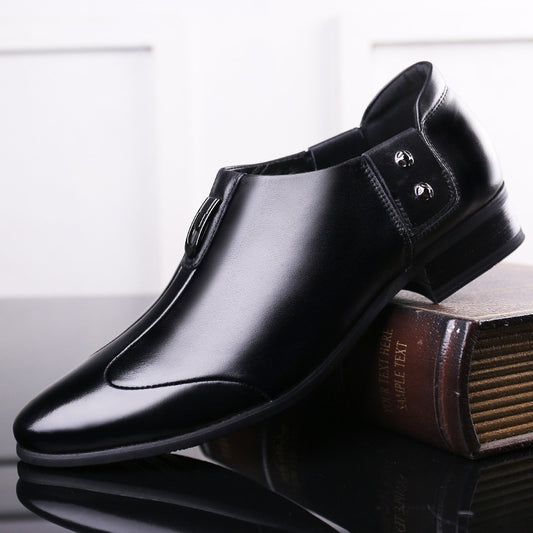 Formal British Leather Shoes Business Korean Men's Shoes