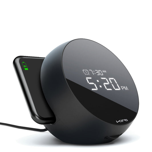 Wireless clock charger for iphone and Android Mobiles